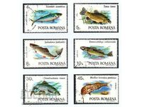 1992. Romania. Fish.