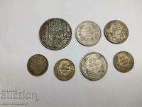 7 броя монети от царският период