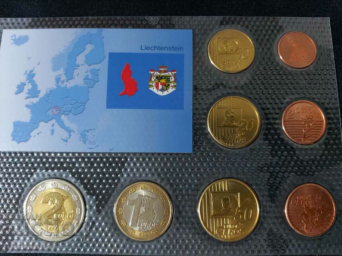 Trial Euro Set - Liechtenstein 2004, 8 coins with price 22.00 BGN | € 11.25 Trial Euro Set - Liechtenstein 2004, 8 coins with price 22.00 BGN | € 11.25