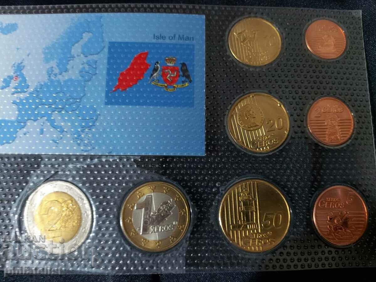 Trial Euro Set - Isle of Man 2006, 8 coins with price 22.00 BGN | € 11.25 Trial Euro Set - Isle of Man 2006, 8 coins with price 22.00 BGN | € 11.25