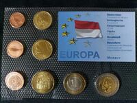 Δοκιμαστικό σετ ευρώ - Μονακό 2010, 8 νομίσματα
