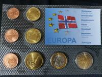 Пробен Евро сет - Норвегия 2004 от 8 монети