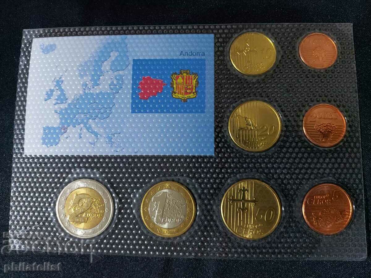 Trial Euro set - Andorra 2006 of 8 coins with price 22.00 BGN | € 11.25
