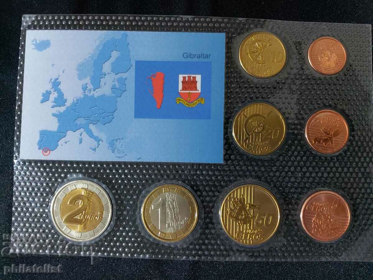 Trial Euro Set - Gibraltar 2006, 8 coins with price 22.00 BGN | € 11.25 Trial Euro Set - Gibraltar 2006, 8 coins with price 22.00 BGN | € 11.25