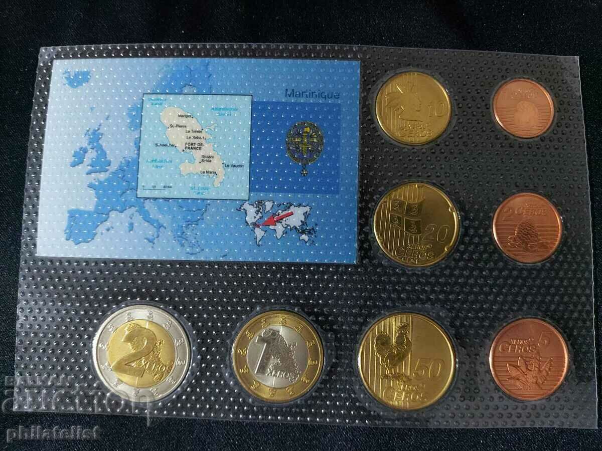 Trial Euro Set - Martinique 2007, 8 coins with price 22.00 BGN | € 11.25 Trial Euro Set - Martinique 2007, 8 coins with price 22.00 BGN | € 11.25