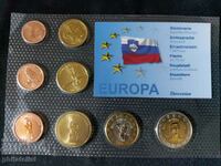 Δοκιμαστικό σετ ευρώ - Σλοβενία 2006, 8 νομίσματα