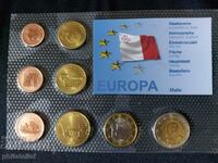Δοκιμαστικό σετ ευρώ - Μάλτα 2006, 8 νομίσματα