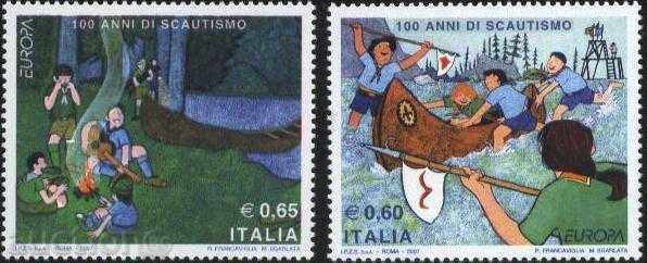 Чисти марки Европа СЕПТ 2007 от Италия