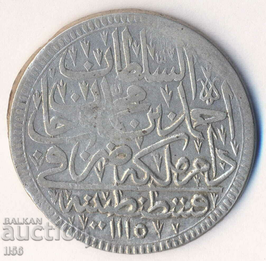 Турция - Османска империя - 1 золота (30 пари) АН 1115
