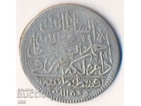 Turcia - Imperiul Otoman - 1 zloty (30 paise) AN 1115