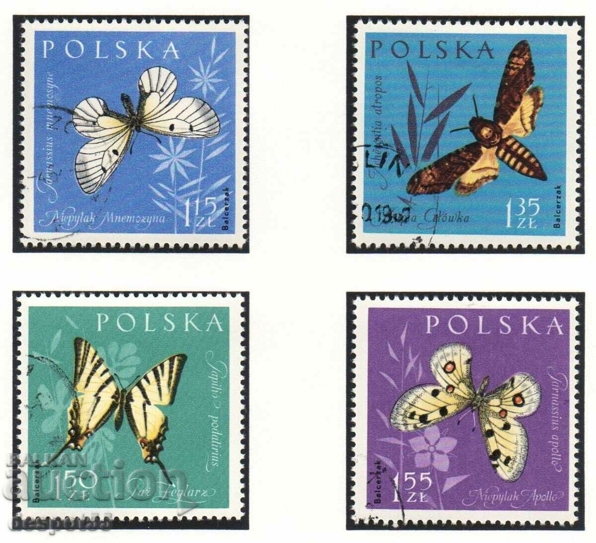 1961. Poland. Insects. with price 4.50 BGN | € 2.30 1961. Poland. Insects. with price 4.50 BGN | € 2.30