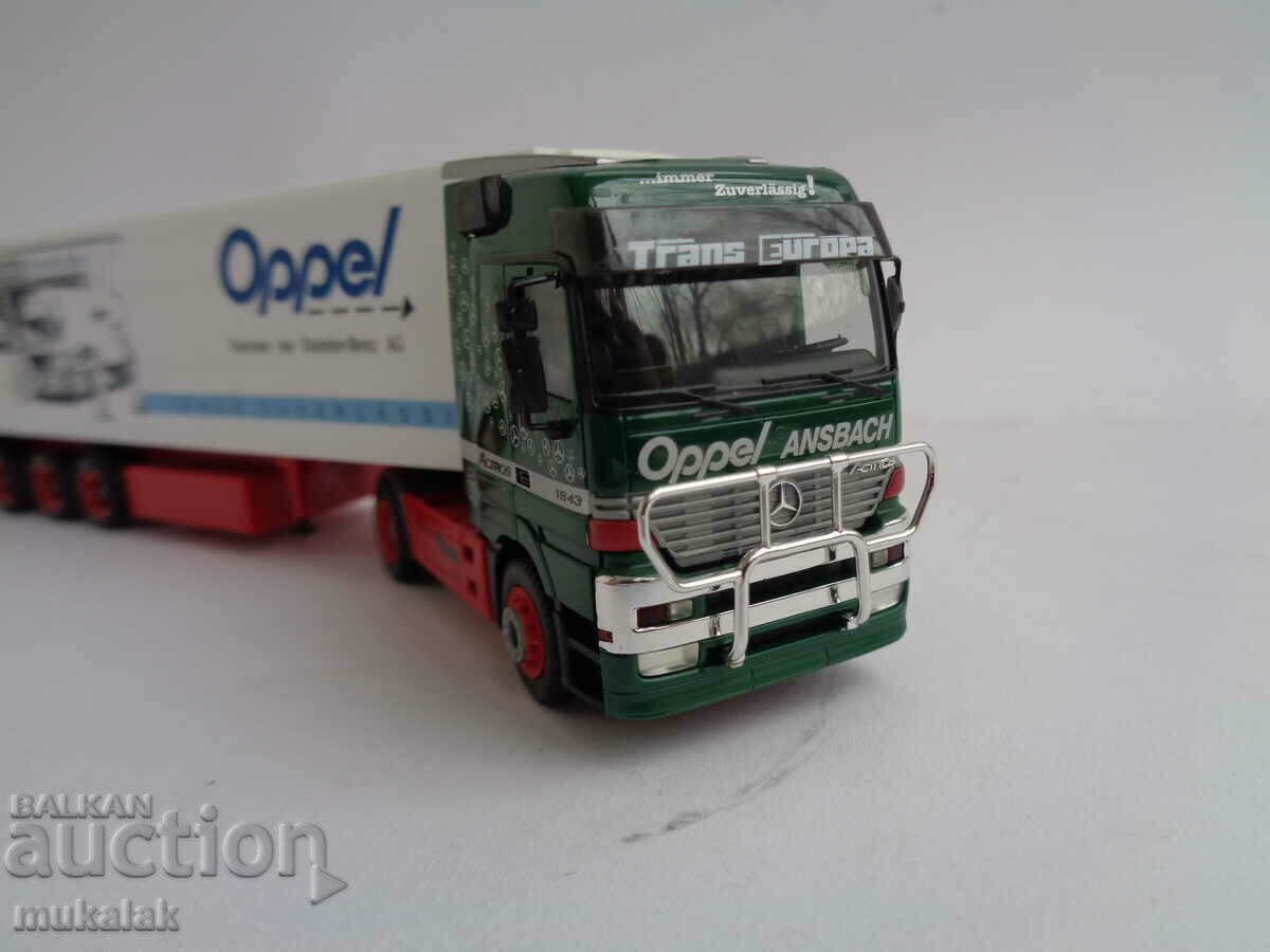 HERPA H0 1/87 MERCEDES BENZ ACTROS TRACK MODEL TOY TRUCK - 5 HERPA H0 1/87 MERCEDES BENZ ACTROS TRACK MODEL TOY TRUCK - 5