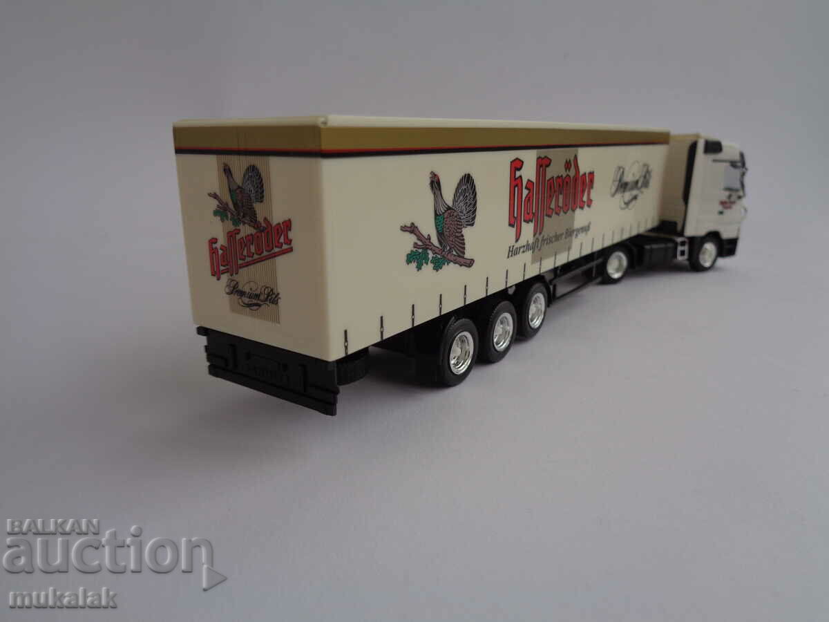 HERPA H0 1/87 MERCEDES BENZ ACTROS TRUCK MODEL TRUCK - 6 HERPA H0 1/87 MERCEDES BENZ ACTROS TRUCK MODEL TRUCK - 6