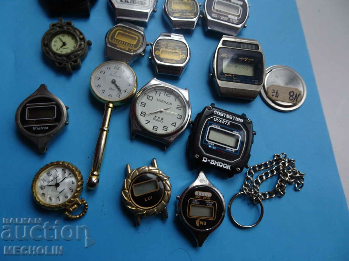 Delivery of LOT OF QUARTZ electronic watches