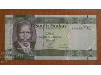 1 pound 2011, South Sudan - UNC