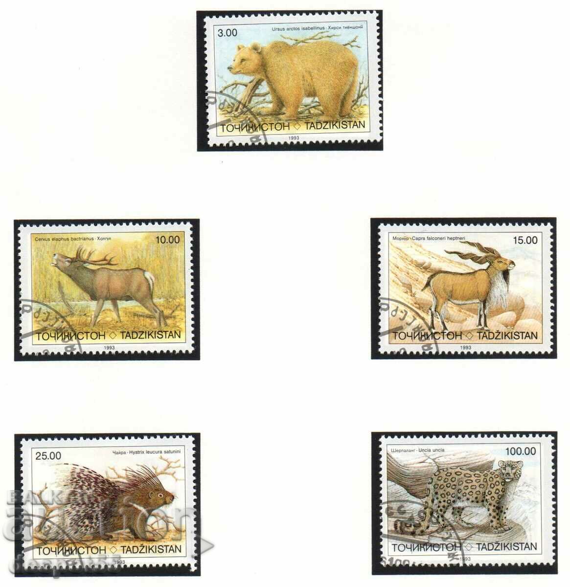 1993. Tajikistan. Endangered mammals.
