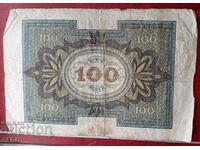 Bancnotă-Germania-100 mărci 1920