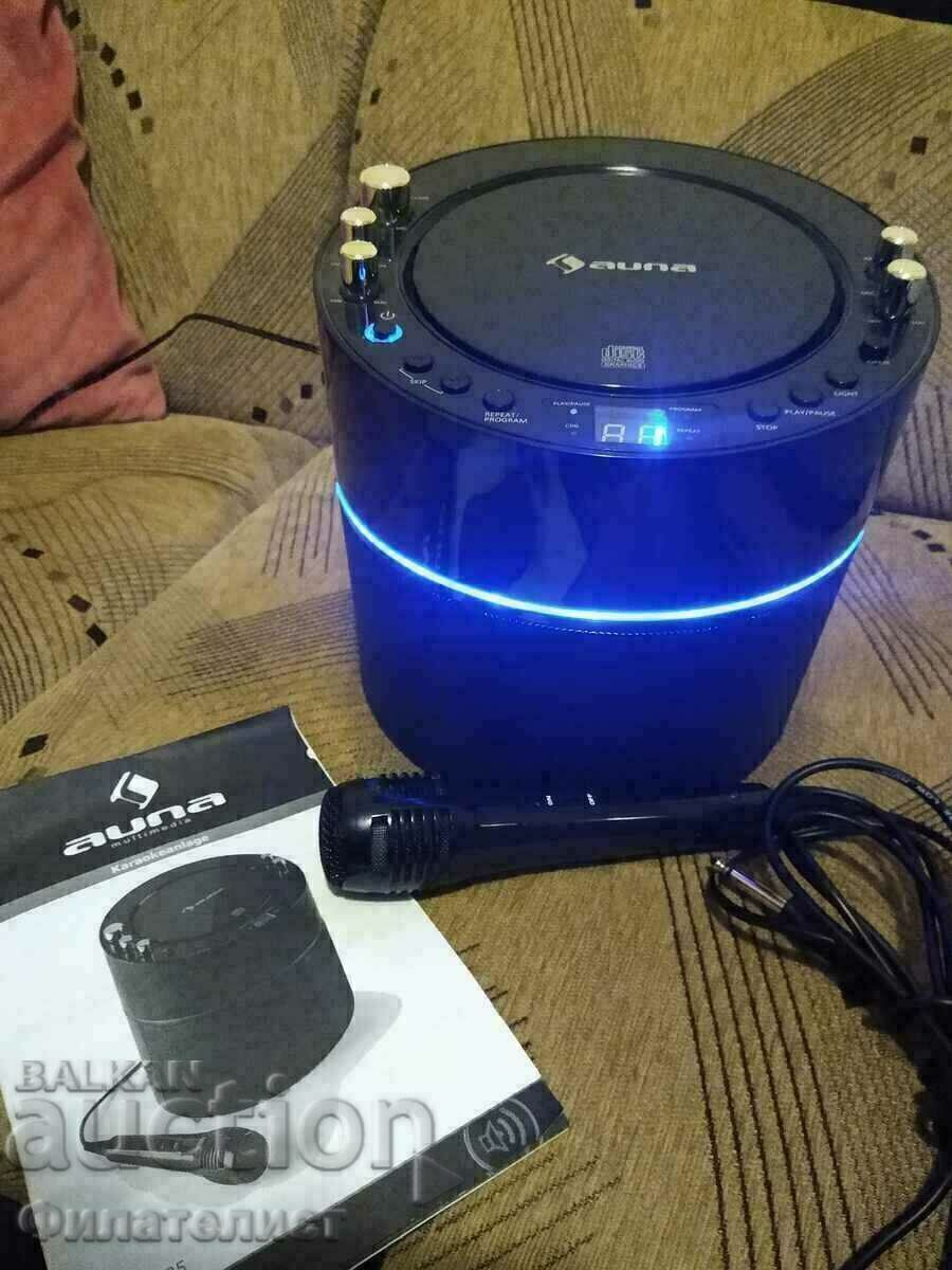 CD player + functii karaoke marca "Auna"