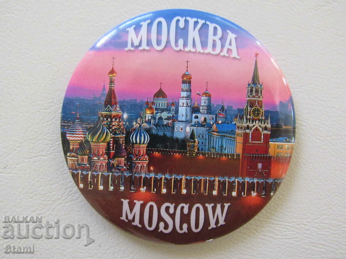 Authentic magnet from Moscow, Russia-series-2