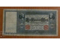 100 de timbre 1910 - GERMANIA, seria A