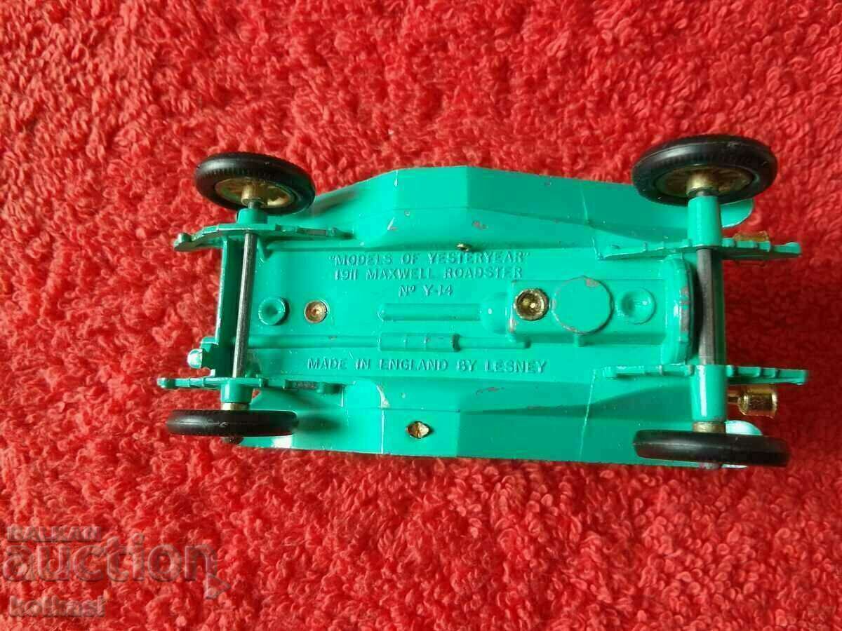 Vintage MATCHBOX Lesney Yesteryear 1911 Maxwell Metal Car - 6 Vintage MATCHBOX Lesney Yesteryear 1911 Maxwell Metal Car - 6