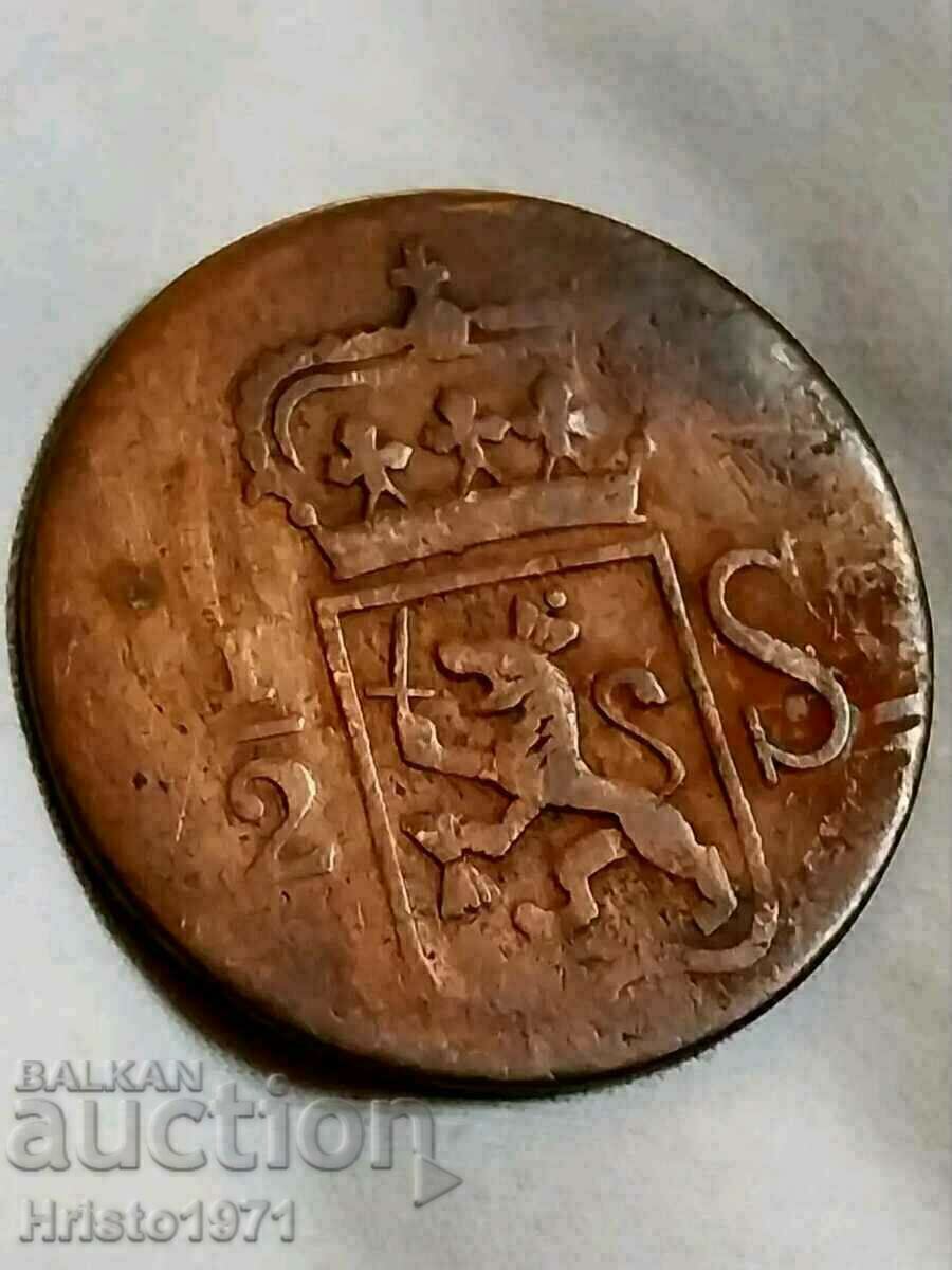 1/2 Stever 1823 1/2 Stever 1823