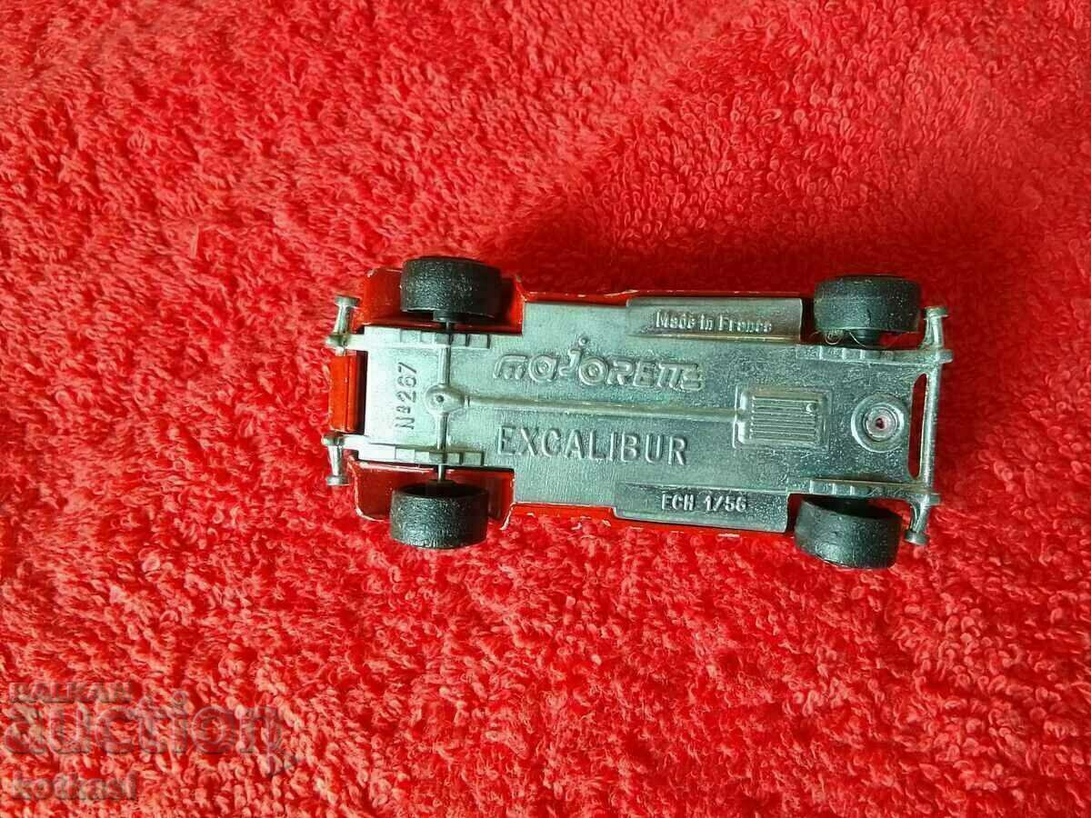 Old metal car Model Majorette France Excalibur 1/56 - 6 Old metal car Model Majorette France Excalibur 1/56 - 6