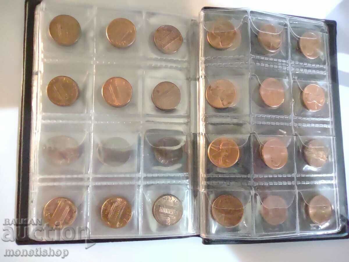 Delivery of Collection of US 1 C Lincoln coins
