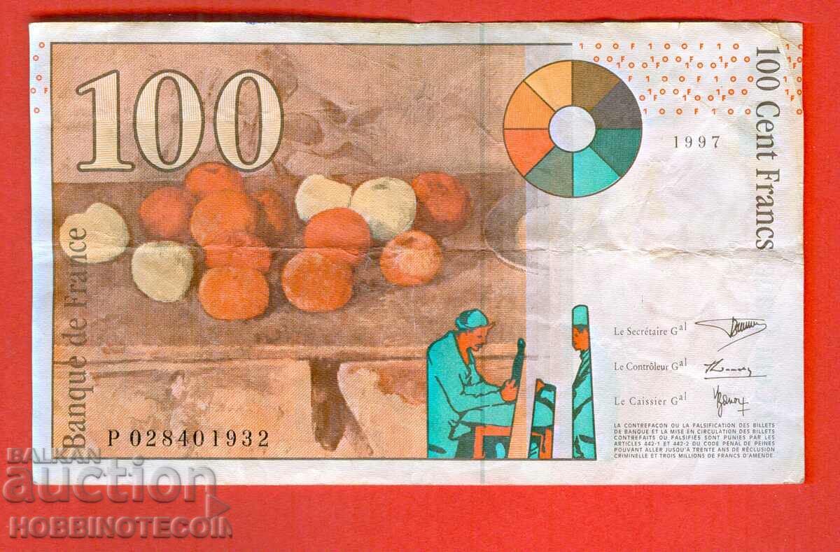 FRANTA FRANCE 100 Franc emisiunea 1997