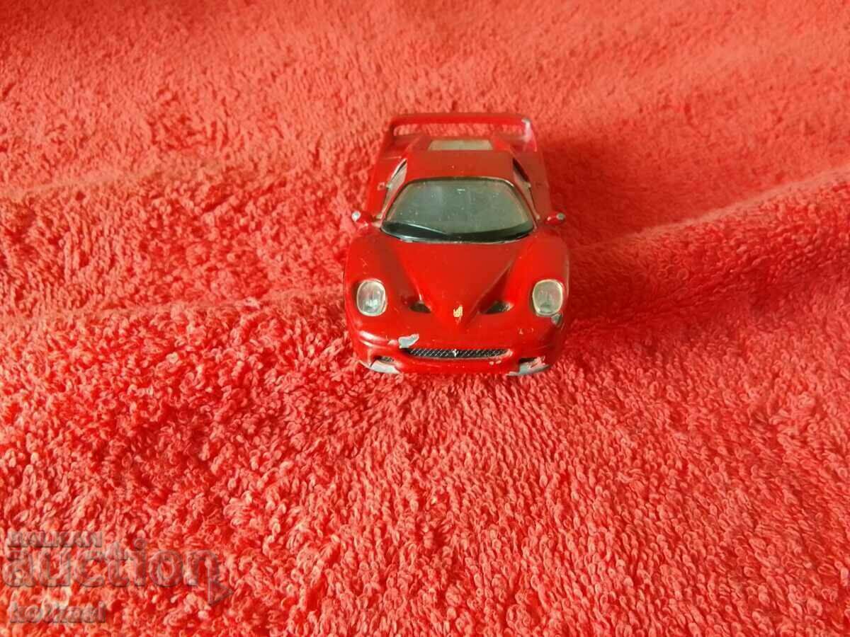 Auction  Old metal car model burago Ferrari F50 1/43