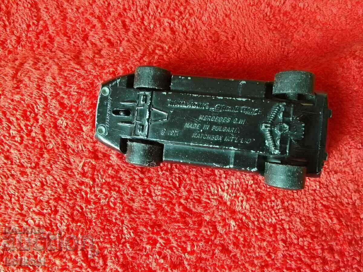 Veche mașină din metal mod Matchbox Bulgaria 1971Mercedes C III - 7