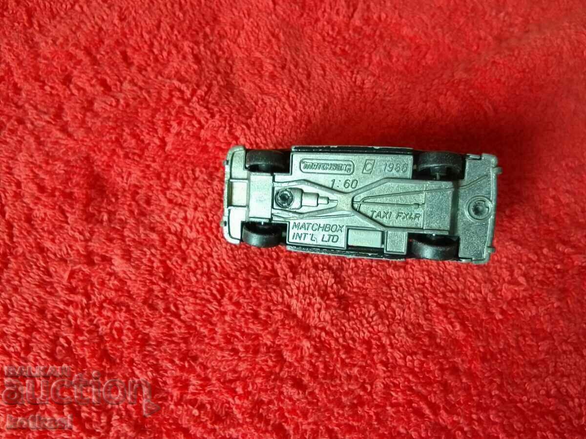 Old Matchbox 1986 1/60 Macau Taxi Metal Car - 7