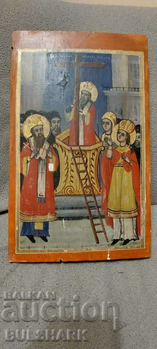 I am selling a large, old revival icon from the 19th century