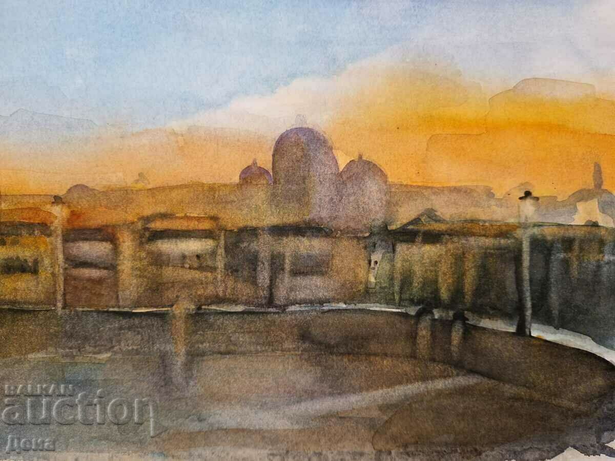 Rusev watercolor 2002 - 5 Rusev watercolor 2002 - 5