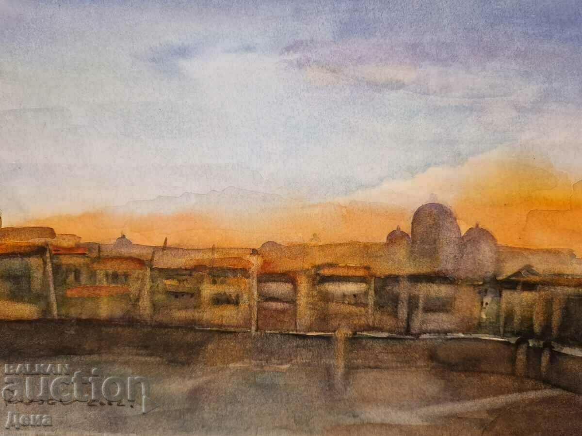 Rusev watercolor 2002 - 6 Rusev watercolor 2002 - 6