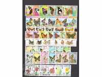 Fauna-butterflies 8 comp. editions with print