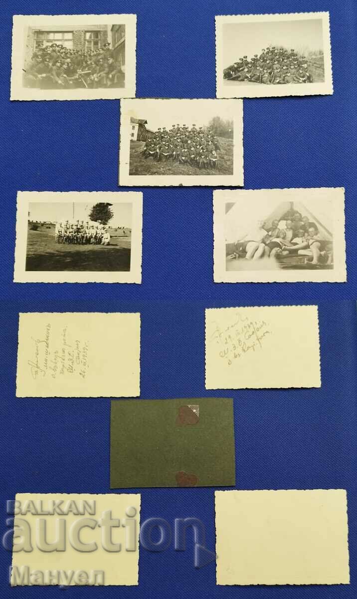 Delivery of 44 old military photos, Kingdom of Bulgaria, machine gun company. Delivery of 44 old military photos, Kingdom of Bulgaria, machine gun company.