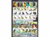 Fauna-birds, 8 printed comp. editions