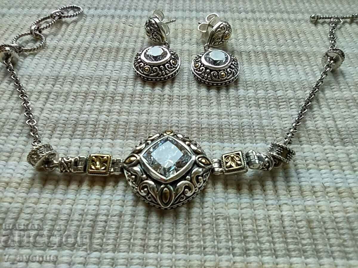 Livrarea Cercei din argint, ornamente, zircon 25.03.2024 Livrarea Cercei din argint, ornamente, zircon 25.03.2024