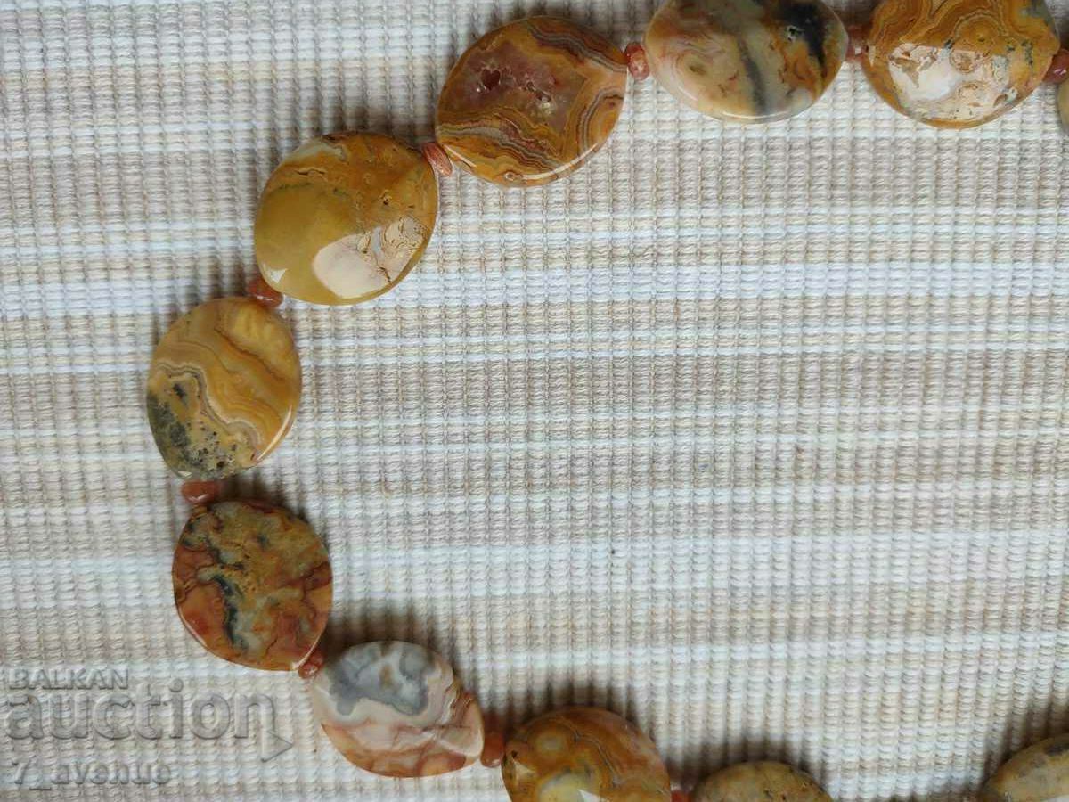 Very old natural stone and silver necklace 02/14/2024 - 5 Very old natural stone and silver necklace 02/14/2024 - 5