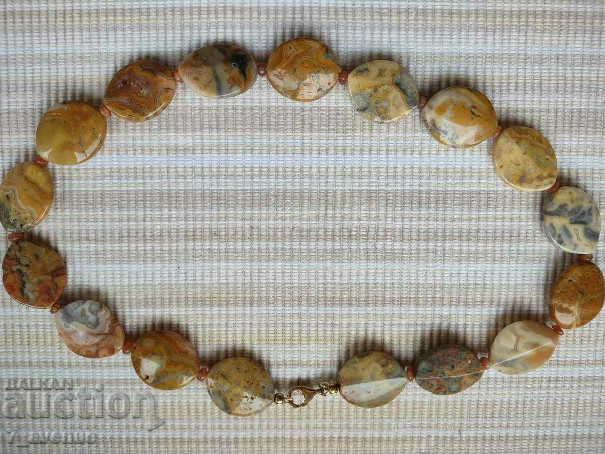 Very old natural stone and silver necklace 02/14/2024 - 6 Very old natural stone and silver necklace 02/14/2024 - 6