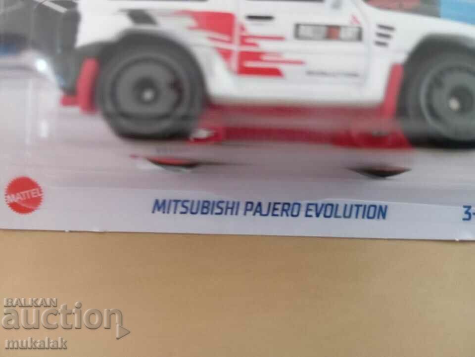 Auction  HOT WHEELS MITSUBISHI PAJERO EVOLUTION STROLLER MODEL TOY