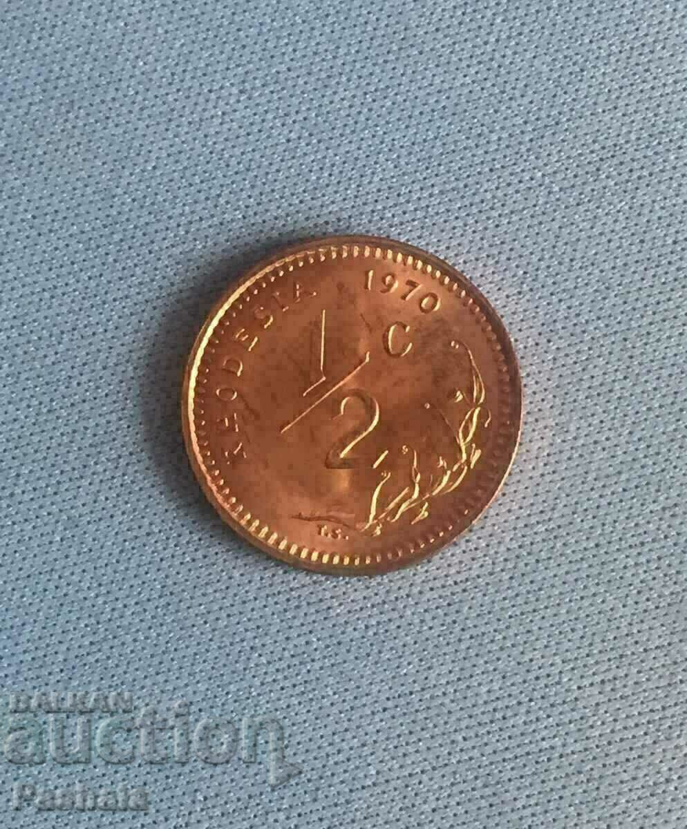 South Africa 1/2 cent 1970