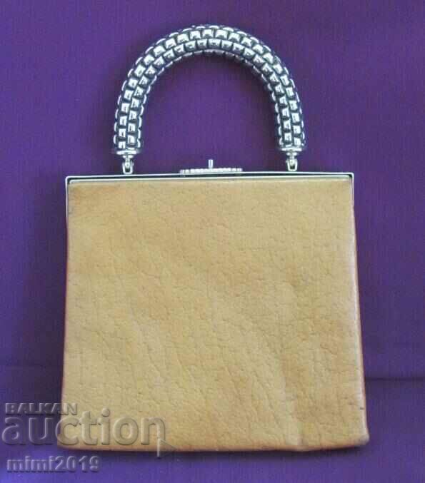 Auction  40s Official Small Leather Ladies Bag