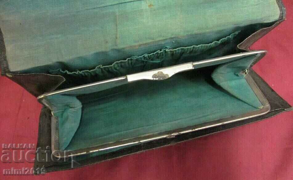 30's Small Women's Bag, Clutch, Purse genuine leather - 6 30's Small Women's Bag, Clutch, Purse genuine leather - 6