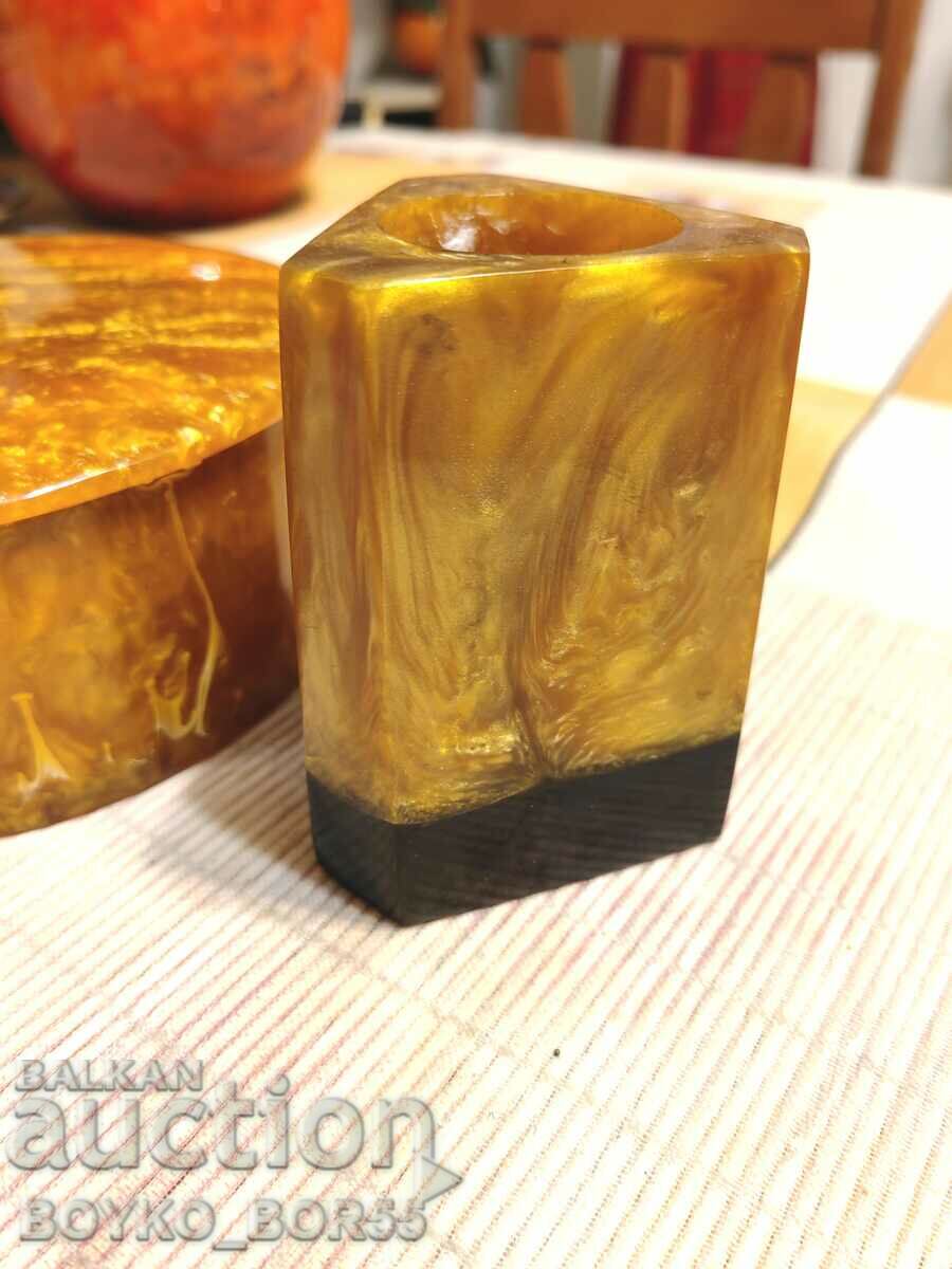 1950s Antique Jewelry Box and Pencil Case Set with price 39.00 BGN | € 19.94 1950s Antique Jewelry Box and Pencil Case Set with price 39.00 BGN | € 19.94