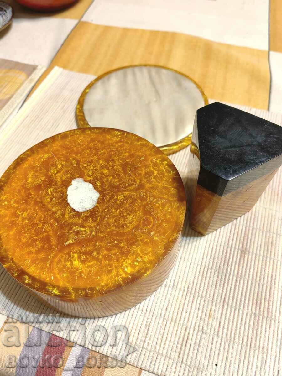 1950s Antique Jewelry Box and Pencil Case Set - 5 1950s Antique Jewelry Box and Pencil Case Set - 5