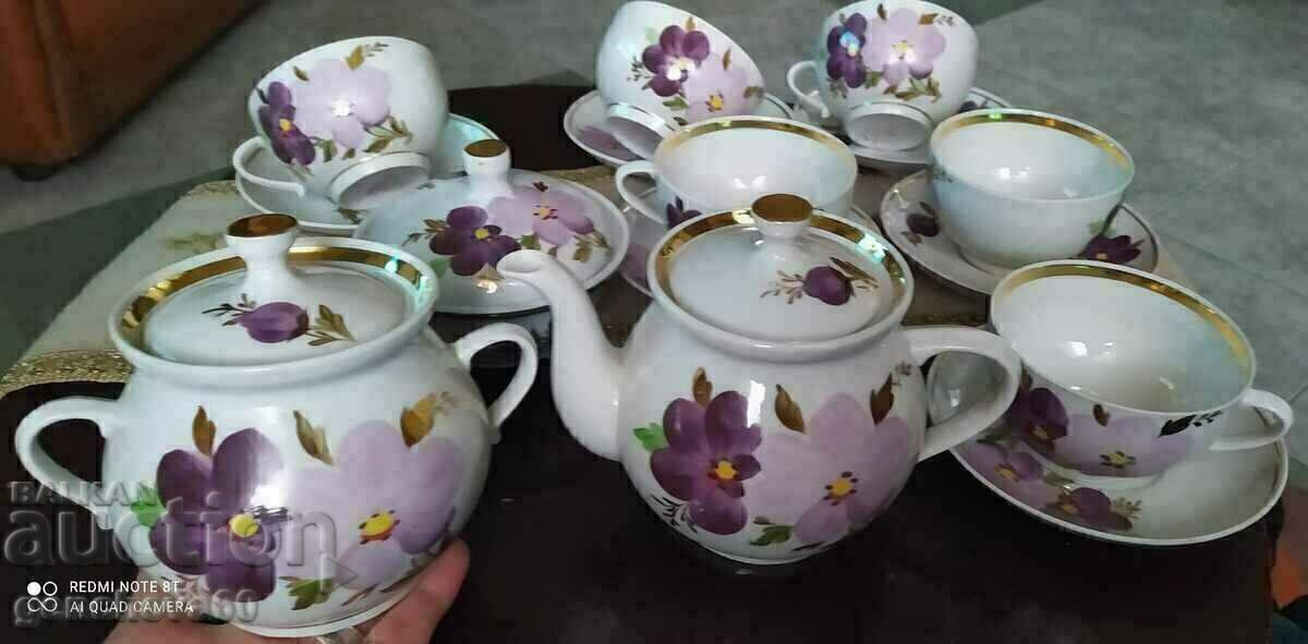 Frumos set de ceai vintage Dovbyshevski FZ cu preț € 150.00 | 293.37 BGN