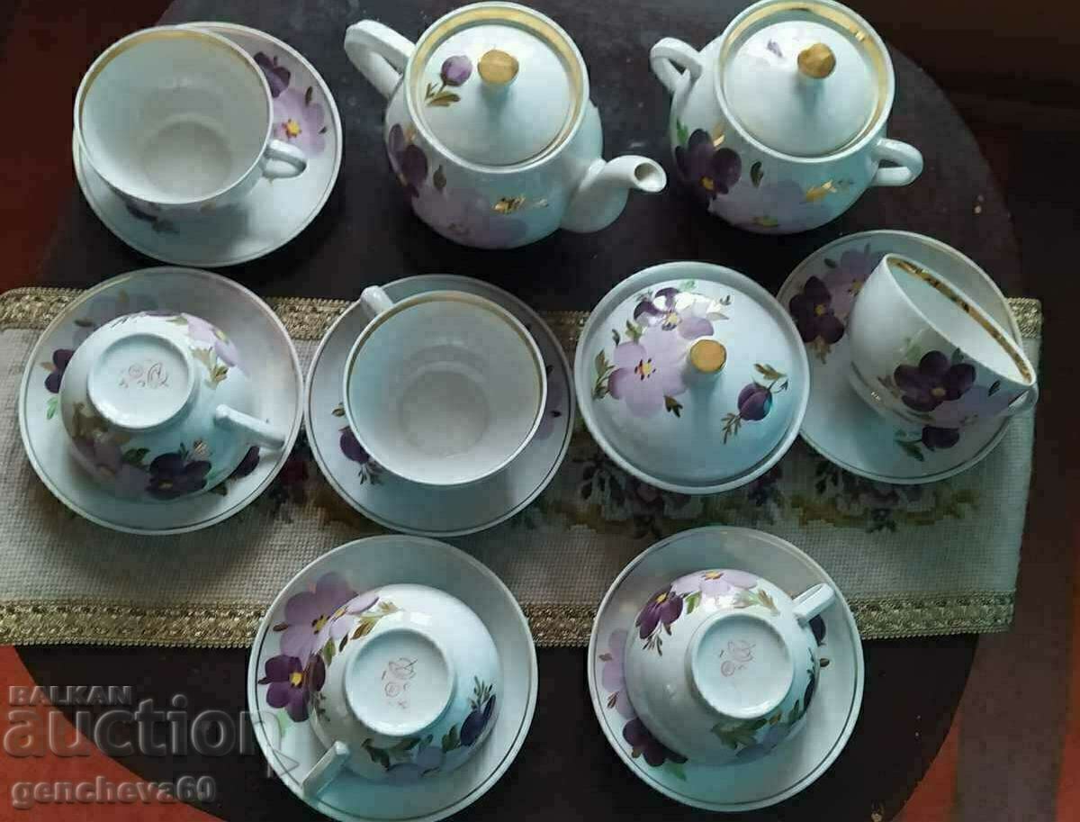 Frumos set de ceai vintage Dovbyshevski FZ - 5
