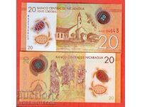 NICARAGUA NICARAGUA 20 Cordoba Issue 2014 NEW UNC POLYMER